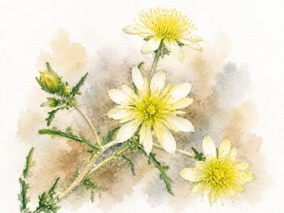 Mentzelia multiflora